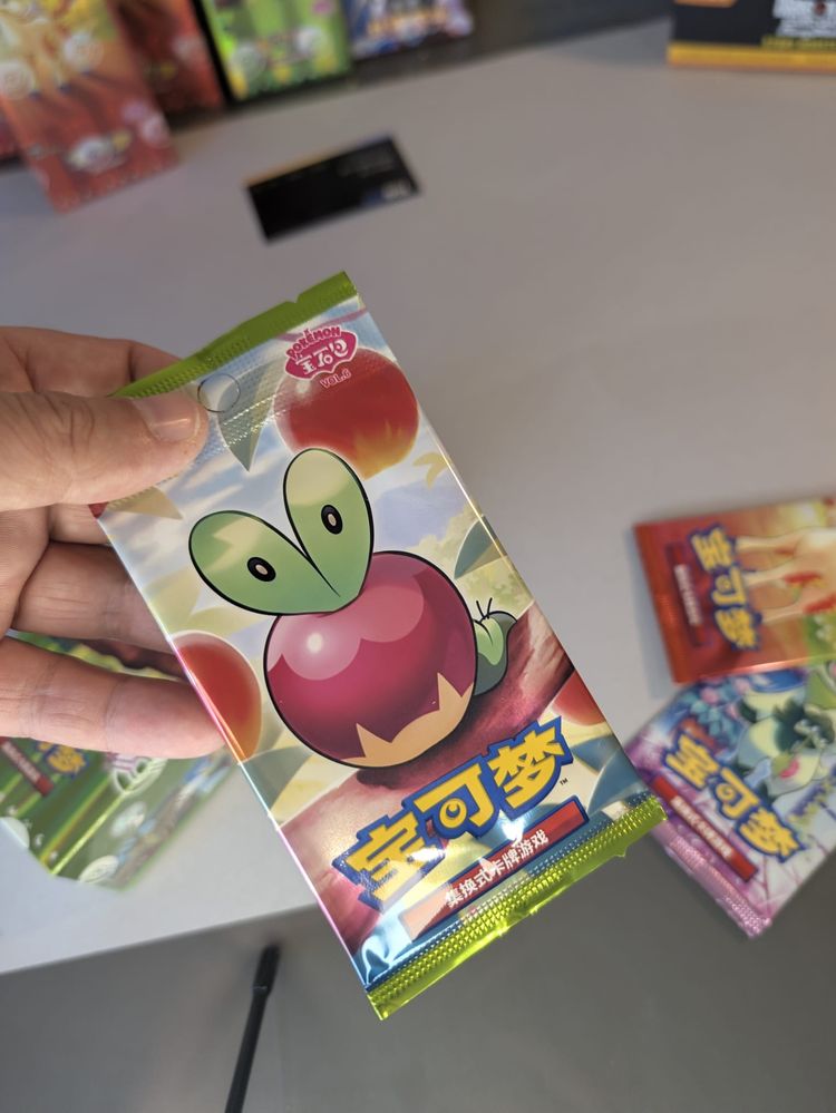 Pokemon Gem Pack Vol.6 — Single Pack — Official Printed Odds product image